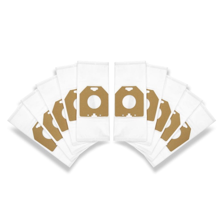 10 worków syntetycznych do odkurzacza Philips oraz darmowy filtr wlotowy w zestawie.