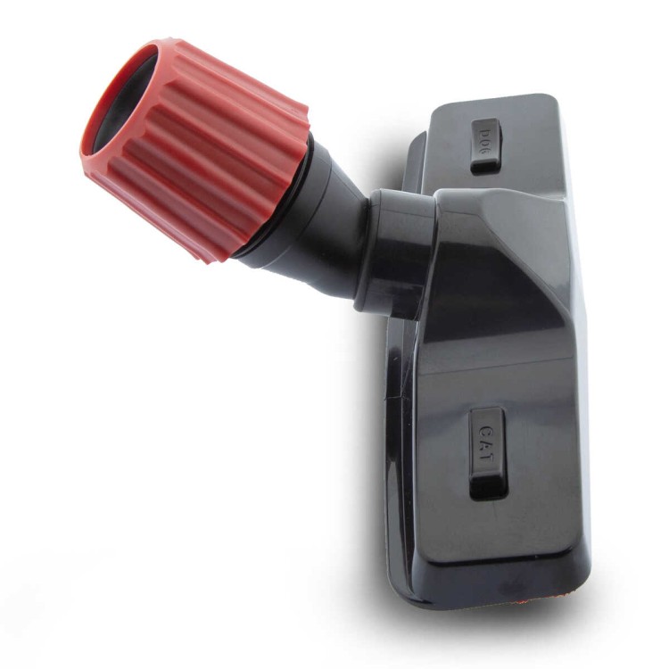 Płaska szczotka do odkurzacza idealna do czyszczenia pod meblami i w zakamarkach auta