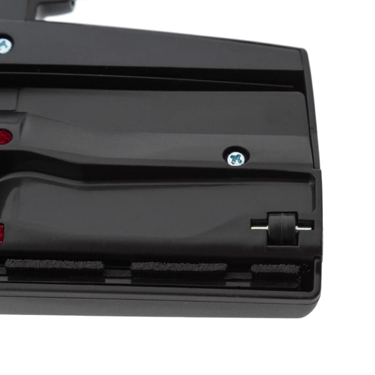 Szczotka kombi do Miele wyposażona w rolki zapobiegające rysowaniu parkietu