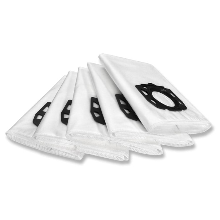 Zestaw 5 worków syntetycznych do odkurzacza Karcher WD4 WD5 WD6. Zamiennik 2.863-006.0 z mikrowłókniny