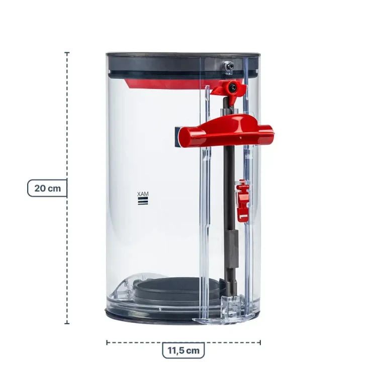 Przezroczysty duży zbiornik zanieczyszczeń do odkurzacza pionowego Dyson V10 seria Absolute