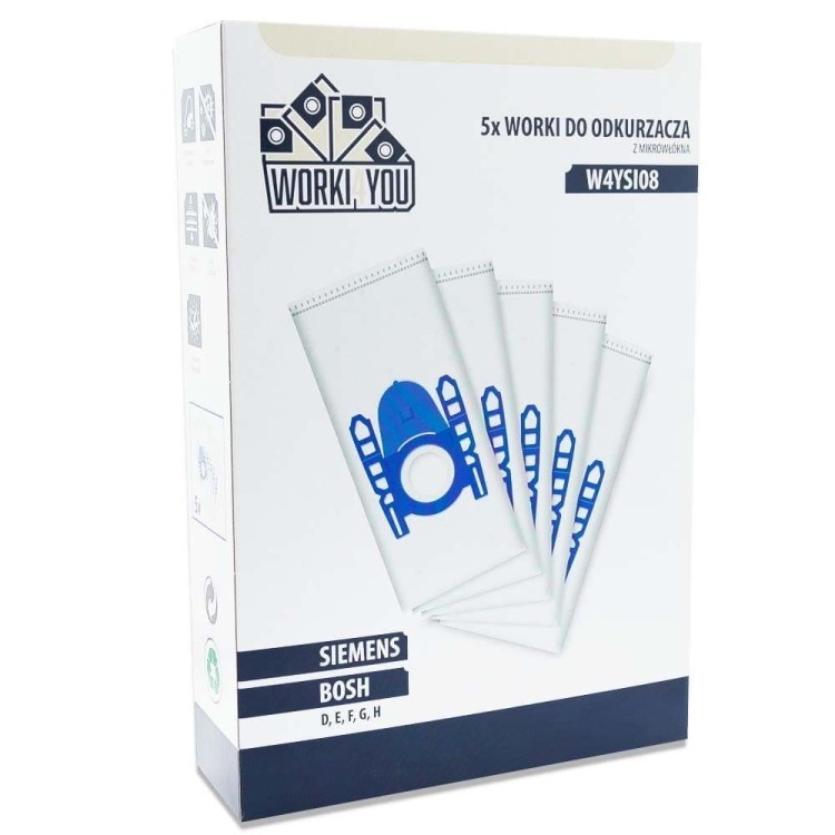 Worki do odkurzacza Bosch GL30 GL20