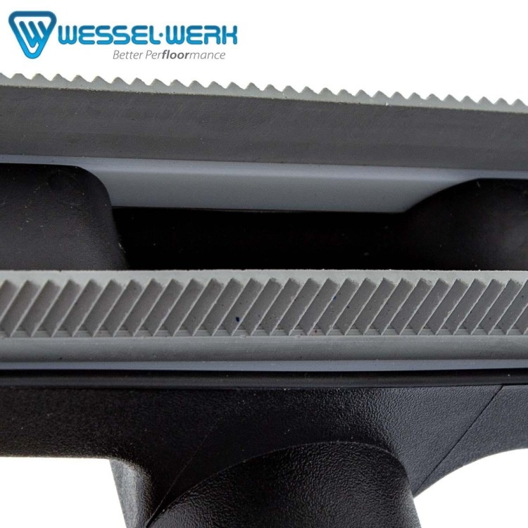 Szczotka podłogowa z gumowymi listwami D370 35mm Wessel Werk
