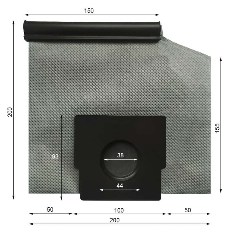 Worek wielokrotnego użytku do odkurzacza Zelmer