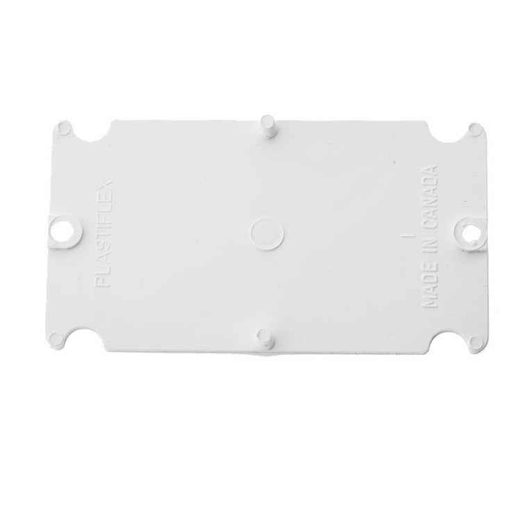 Zaślepka Płytki Montażowej Biała