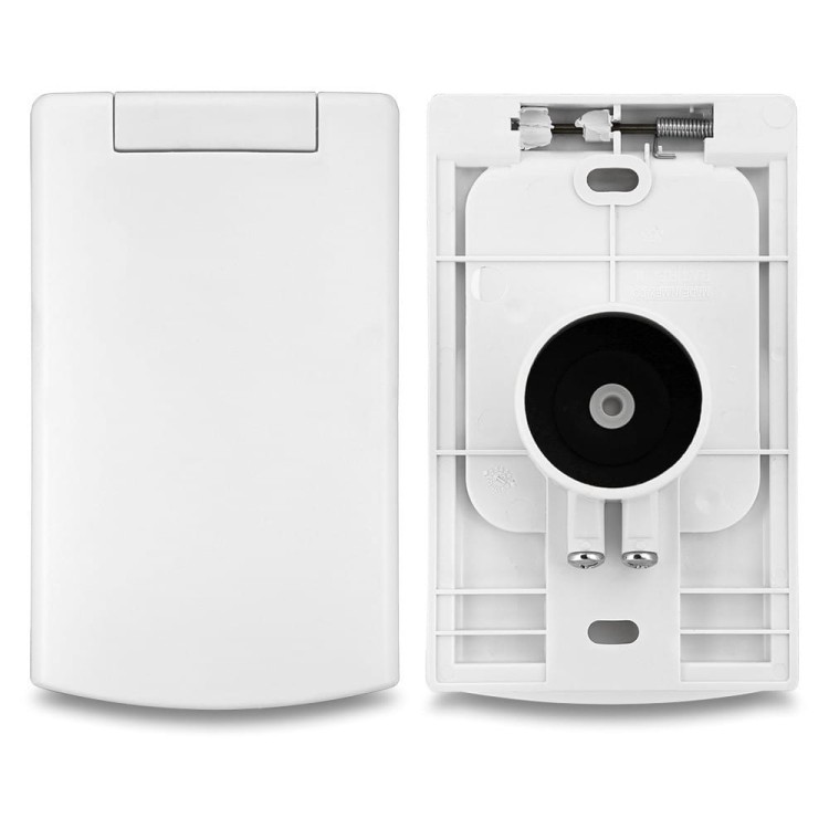 Odkurzacz Centralny Gniazdo Ścienne Duże Białe