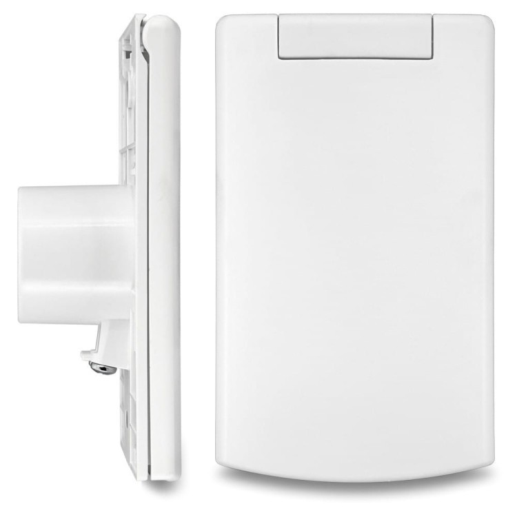 Odkurzacz Centralny Gniazdo Ścienne Duże Białe