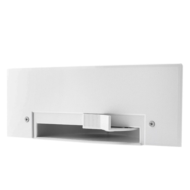 Frontowa Maskownica Szufelka Biała