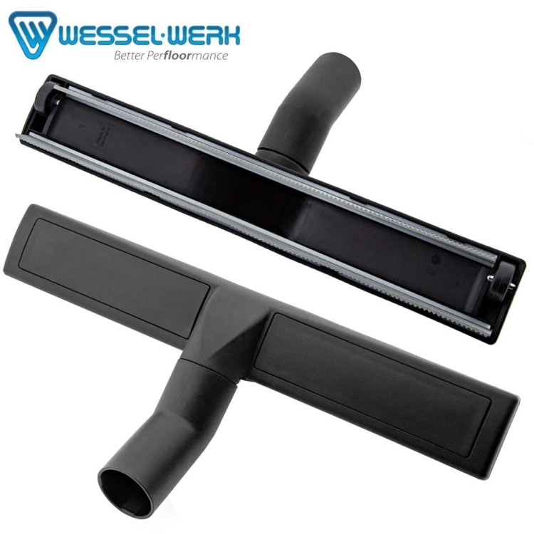 Szczotka podłogowa z gumowymi listwami 35mm Wessel Werk