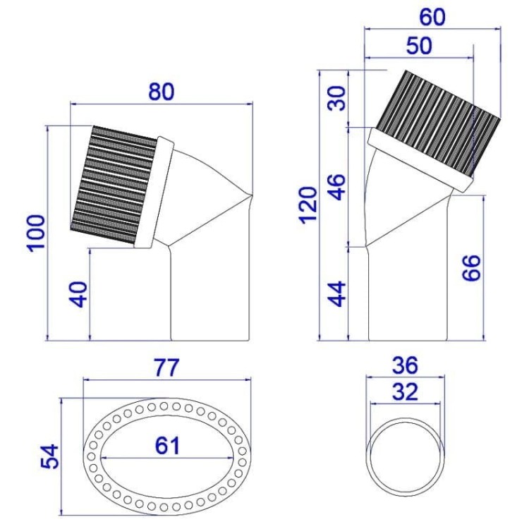 Szczotka mała średnica 32mm