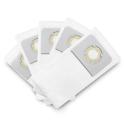 Zestaw 5 sztuk syntetycznych worków z mikrofibry do odkurzaczy Makita VC2012L i Parkside PNTS