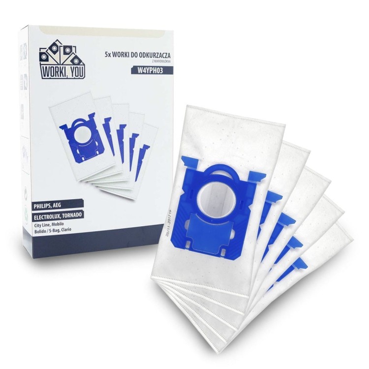 Worki do odkurzacza Philips S-BAG AEG SBAG