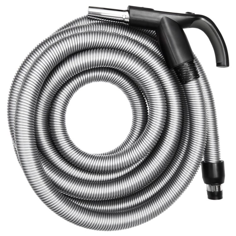 Wąż Lectriflex do Odkurzacza Centralnego 6 m Ergo Rączka 32mm Końcówka Ścienna Półksiężycowa