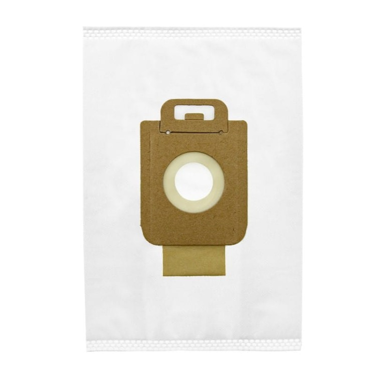 Syntetyczne worki do Nilfisk Select Classic i Power - zbliżenie na mocowanie kartonowe