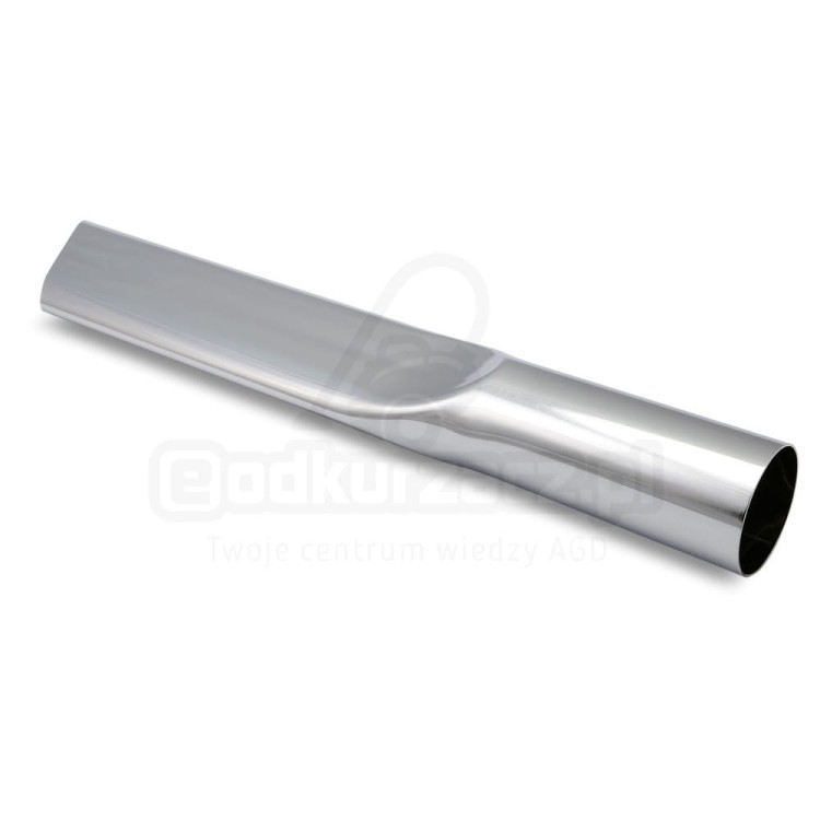 Płaska ssawka szczelinowa chromowana Fi 50mm długa 40cm
