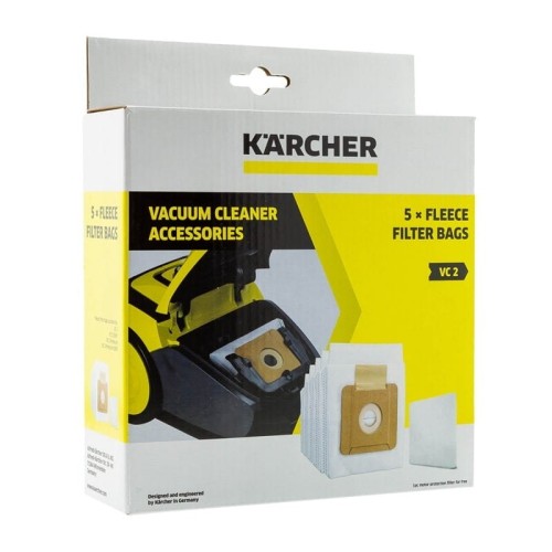 Oryginalne worki do odkurzacza Karcher VC 2 (ERP) 2.863-236.0 - zestaw 5 sztuk z filtrem