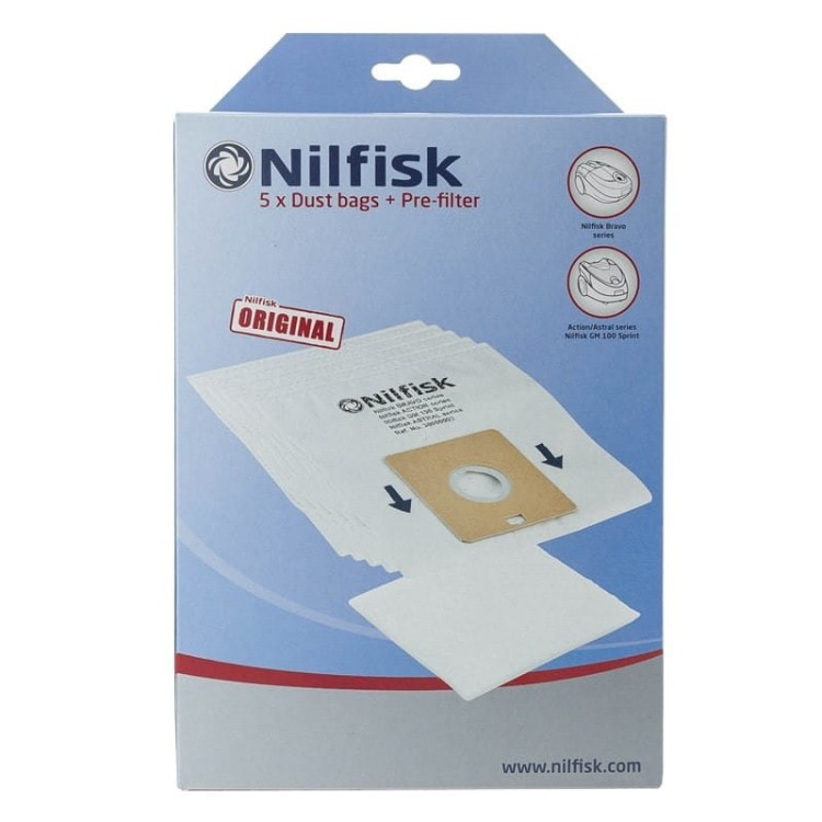 Worki do odkurzacza Nilfisk Action Plus