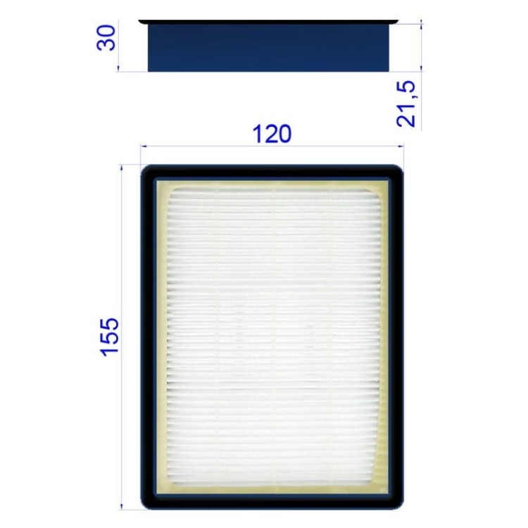 Nilfisk Power 1471250500 Filtr hepa do odkurzacza