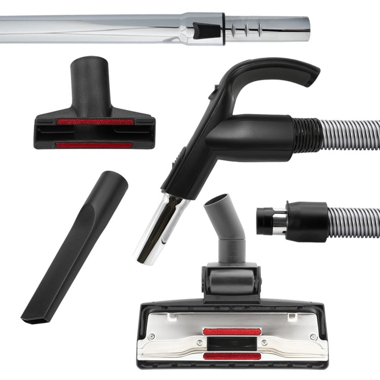 ZESTAW DO ODKURZACZA CENTRALNEGO - WĄŻ 9M, RURA, SZCZOTKI