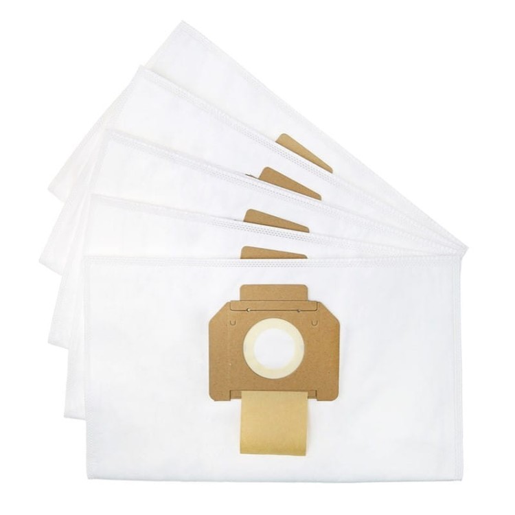 Zestaw 5 worków syntetycznych do odkurzaczy przemysłowych Nilfisk Alto Attix 40 i 50.