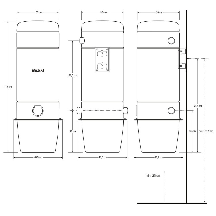 SC3500 Jednostka centralna BEAM PLATINUM