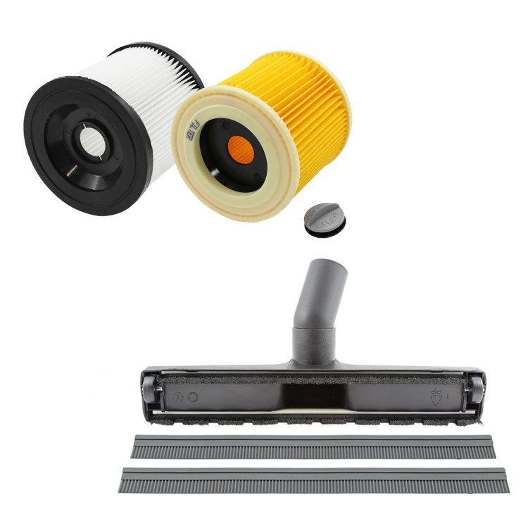 Filtry i szczotka do odkurzacza Karcher MV3 MV2 WD2 WD3