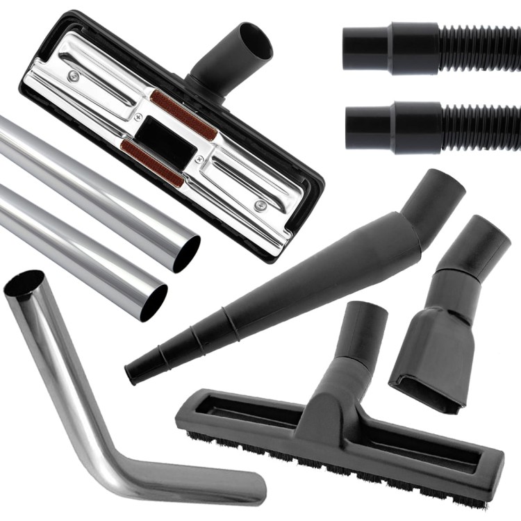 Zestaw sprzątajacy fi 38mm do odkurzaczy przemysłowych wąż 5 metrów