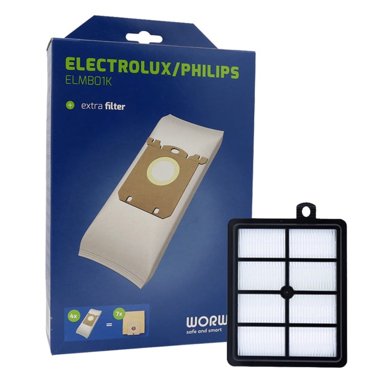 Worki do odkurzacza S-bag Classic Performance + Filtr Hepa