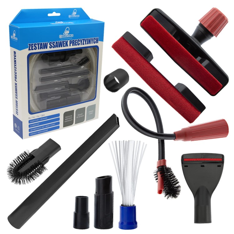 Zestaw końcówek do odkurzacza Parkside PNTS 1400 1500 do samochodu 32/35mm