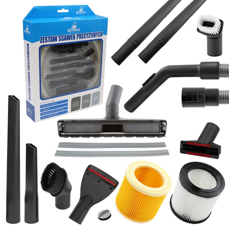 Akcesoria zamienne do odkurzacza Karcher WD3 MV3 szczotki filtry wąż