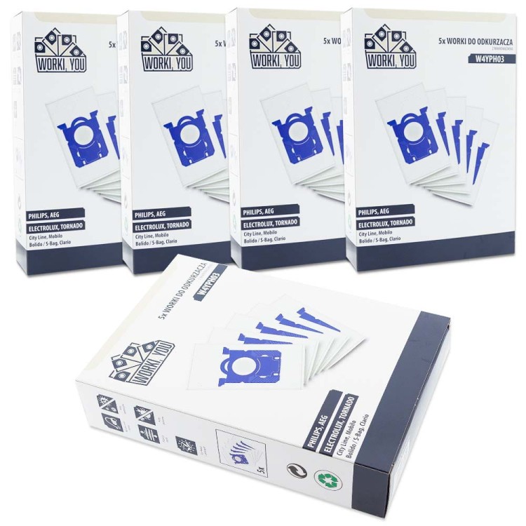 Worki do odkurzacza Electrolux EUSC62-DB