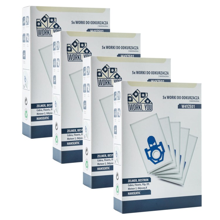 Worki do odkurzacza Bosch BWD421PRO AquaWash&Clean