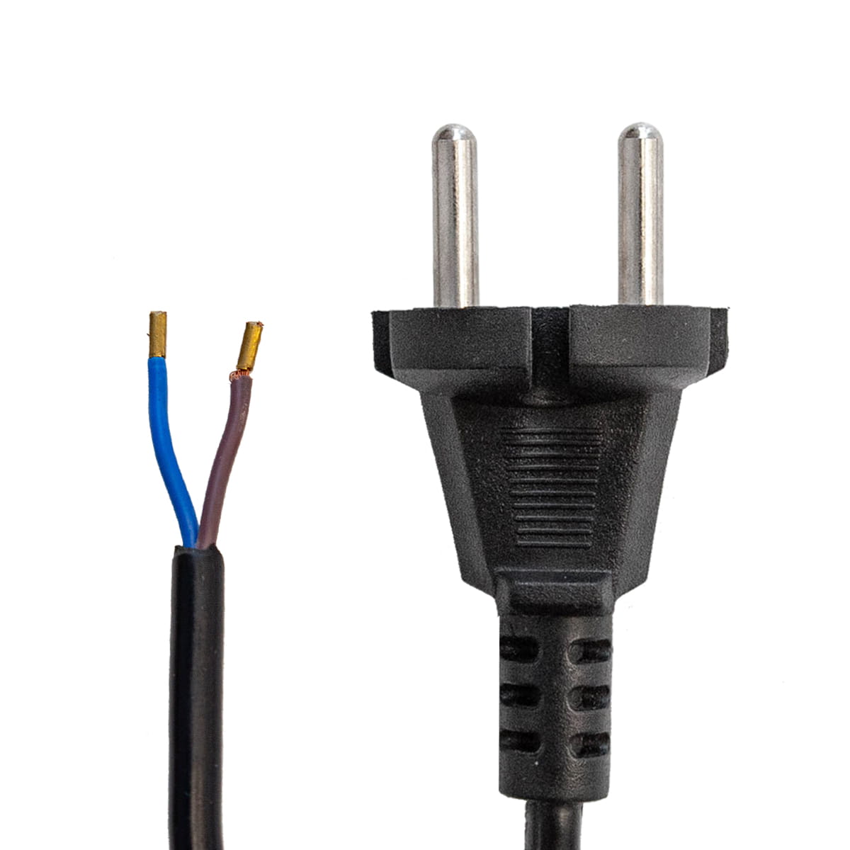 C-Vac kabel elektryczny czarny izolowany 2x 0,75mm² 15 metrów