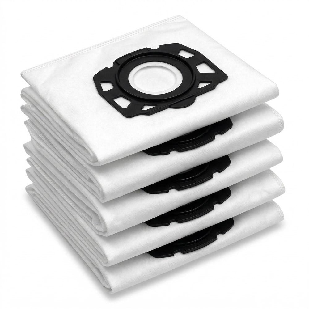 Zestaw 5 worków syntetycznych do odkurzacza Karcher WD4 WD5 WD6. Zamiennik 2.863-006.0