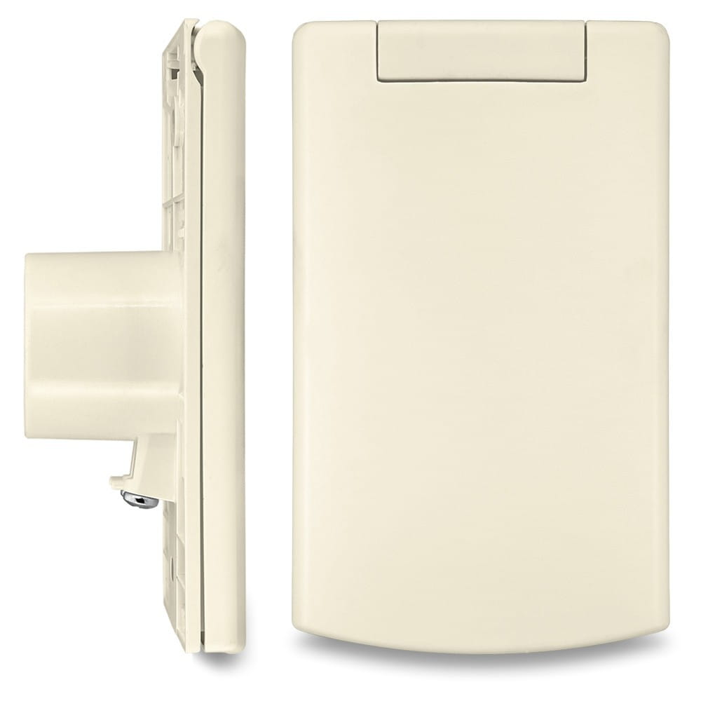 Front dużego gniazda Plastiflex pod rozstaw śrub 10 cm