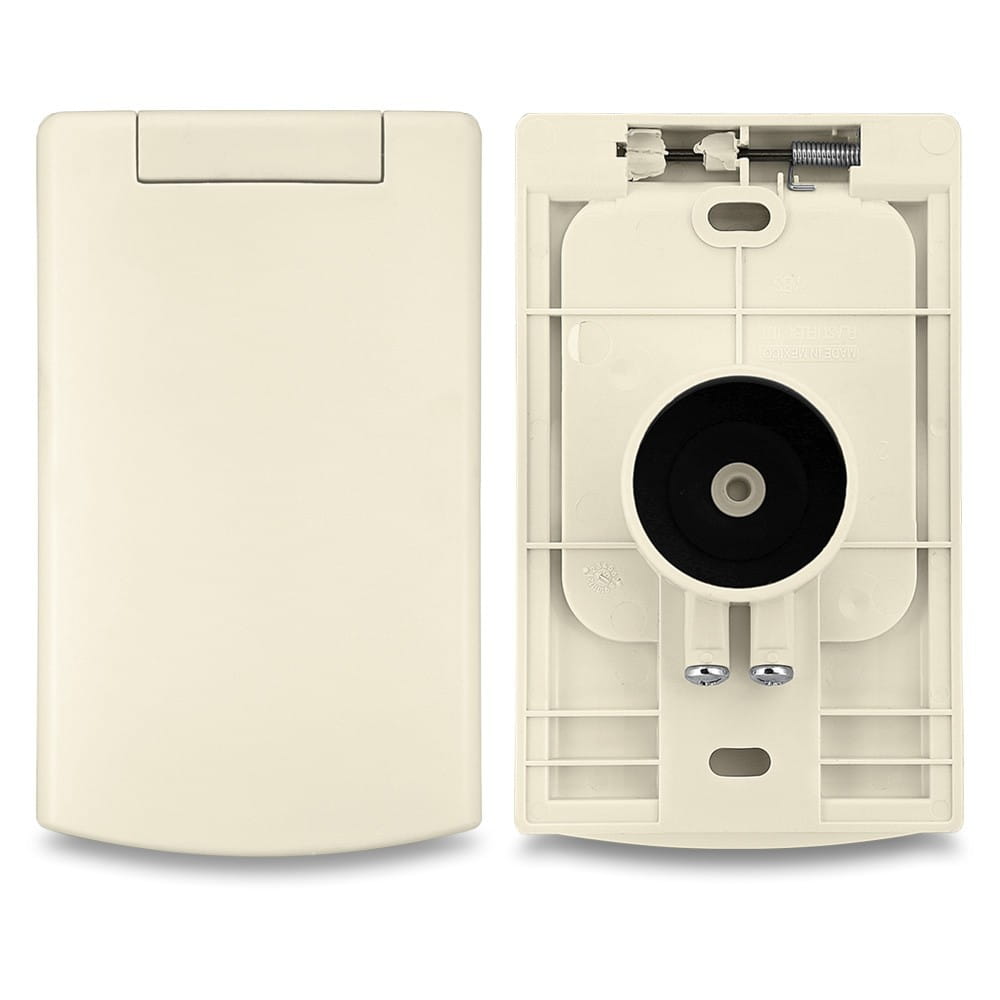 Gniazdo ścienne odkurzacza centralnego pod złączkę z pierścieniem 38mm