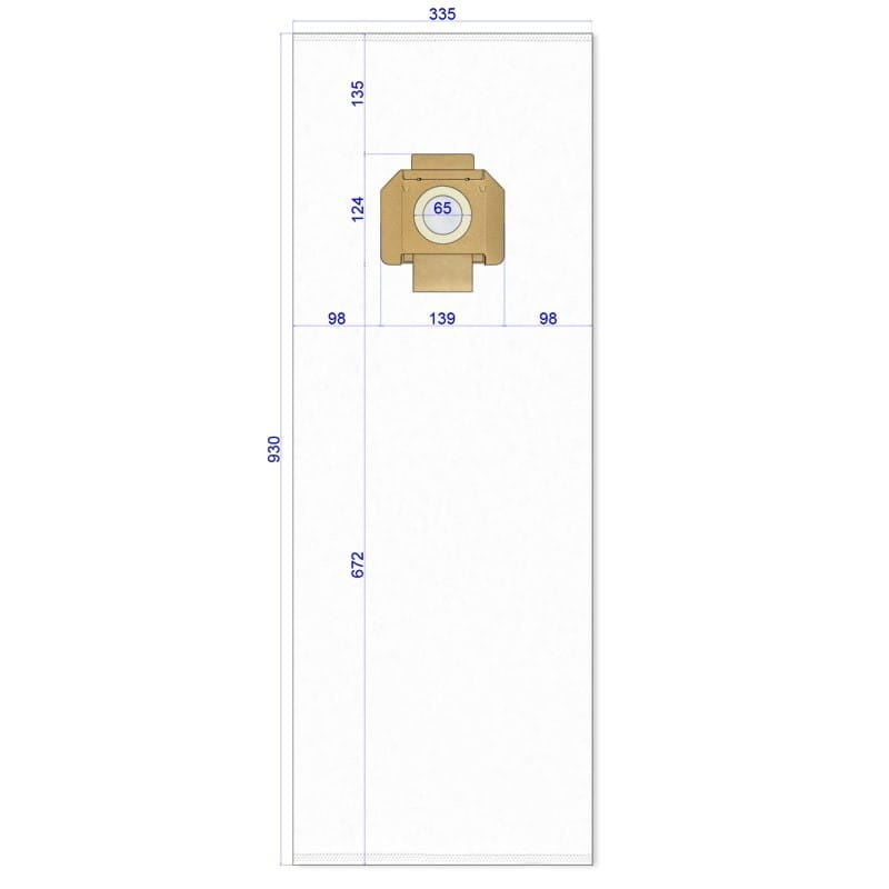 Worki do odkurzacza Nilfisk Attix7