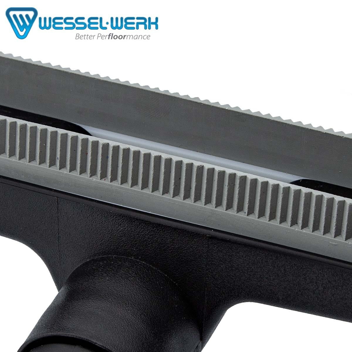 Szczotka Podłogowa z Gumowymi Listwami D370 32mm Wessel Werk
