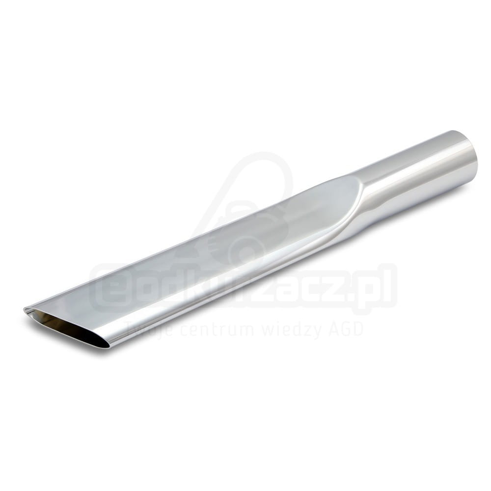 Płaska ssawka szczelinowa chromowana Fi 50mm długa 40cm