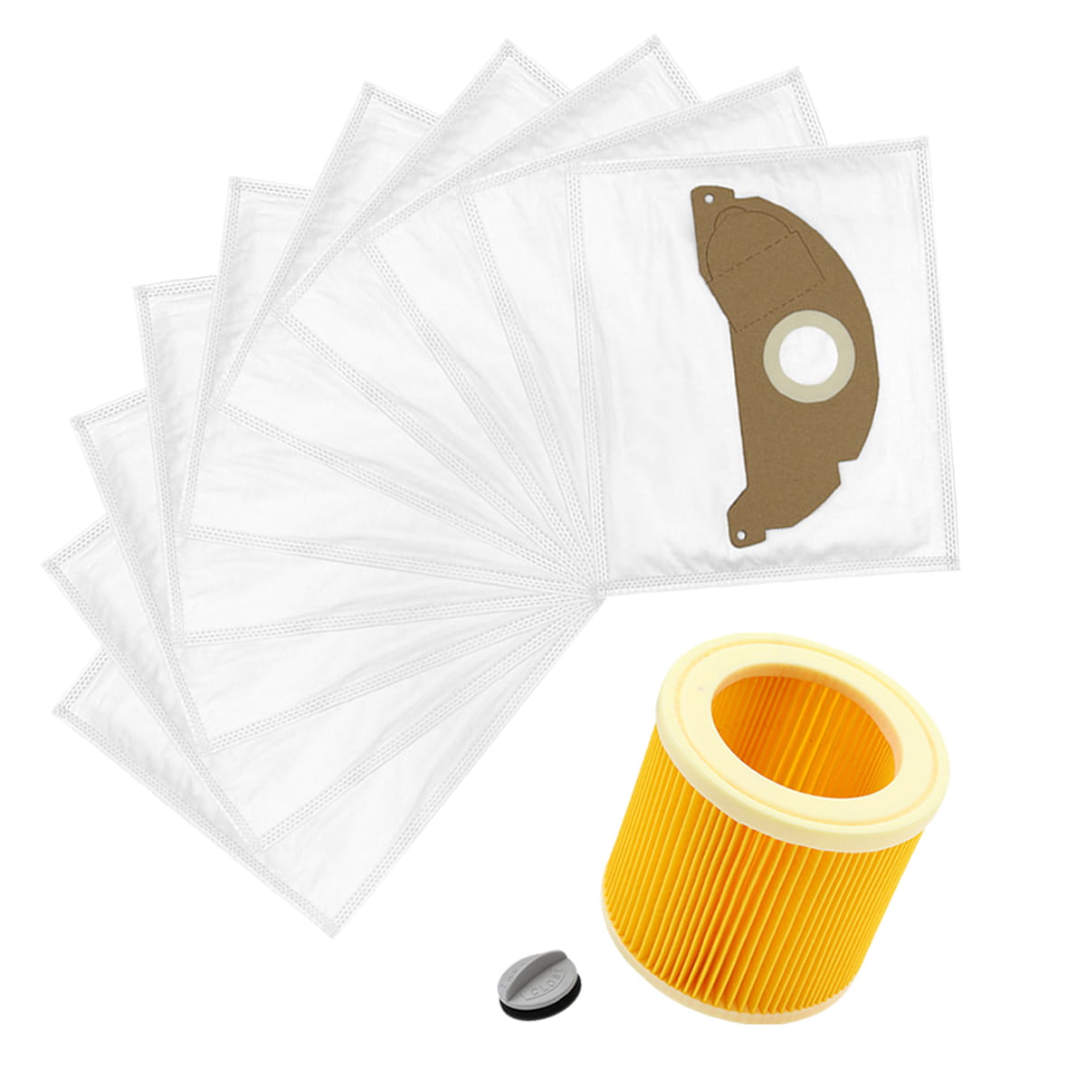 Worki + filtr niezmywalny do odkurzacza Karcher WD2 MV2 A2003 A2004 A 2024 PT