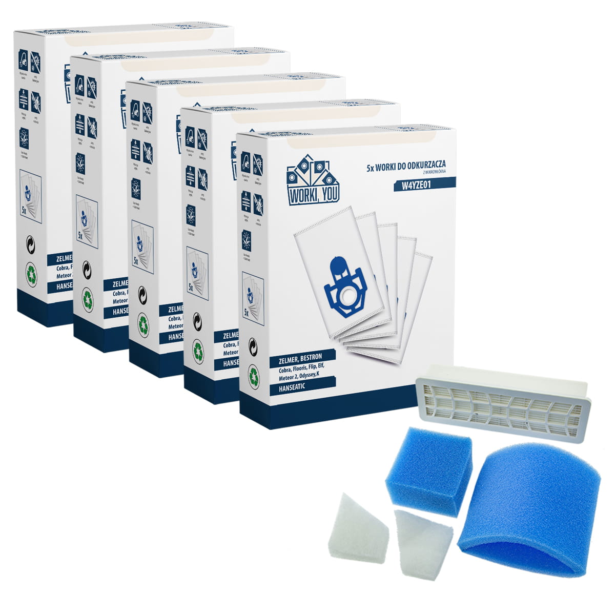 Zestaw do odkurzacza Zelmer Aquawelt 919.5 SK