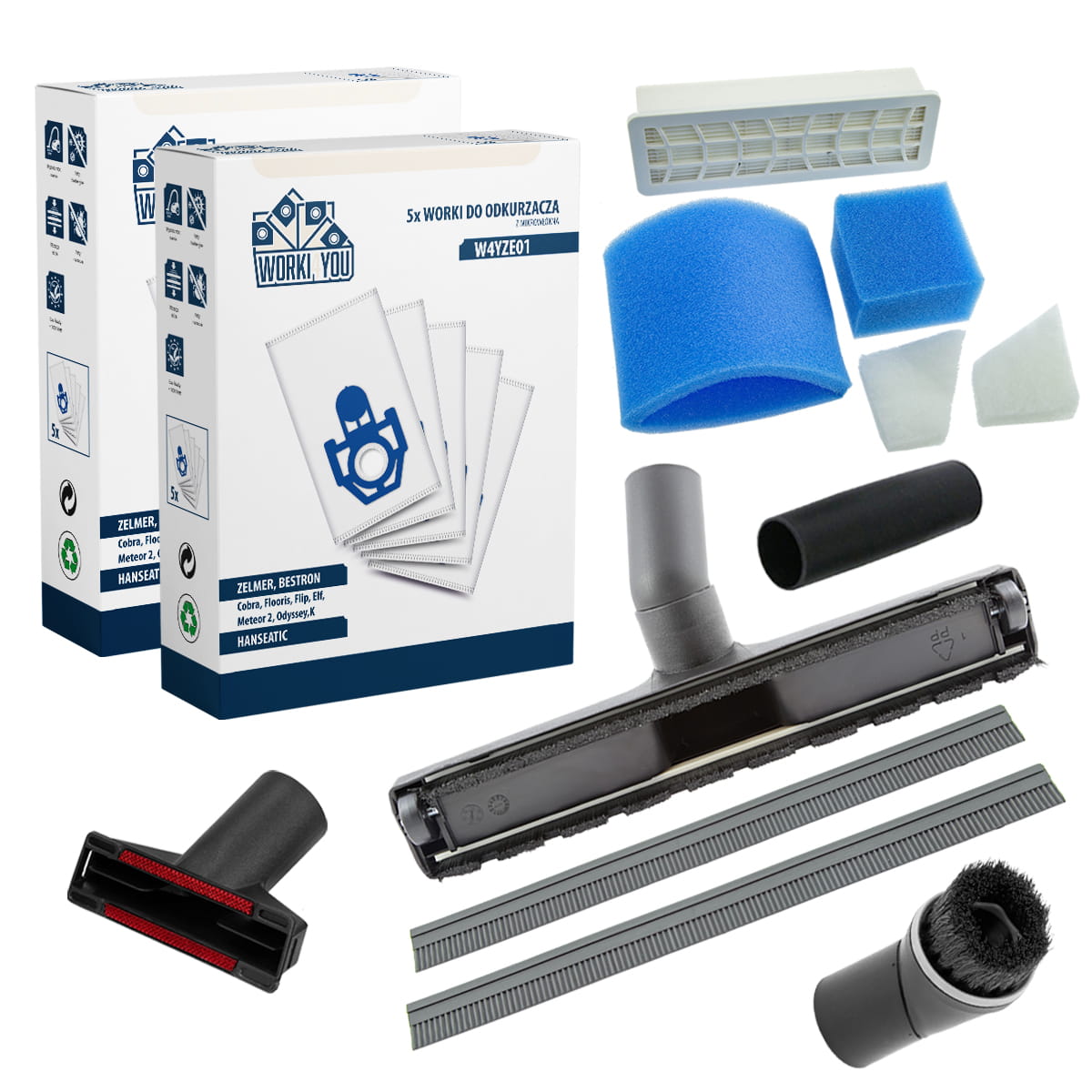 Zestaw akcesoriów do odkurzacza Bosch BWD 421PRO AquaWash