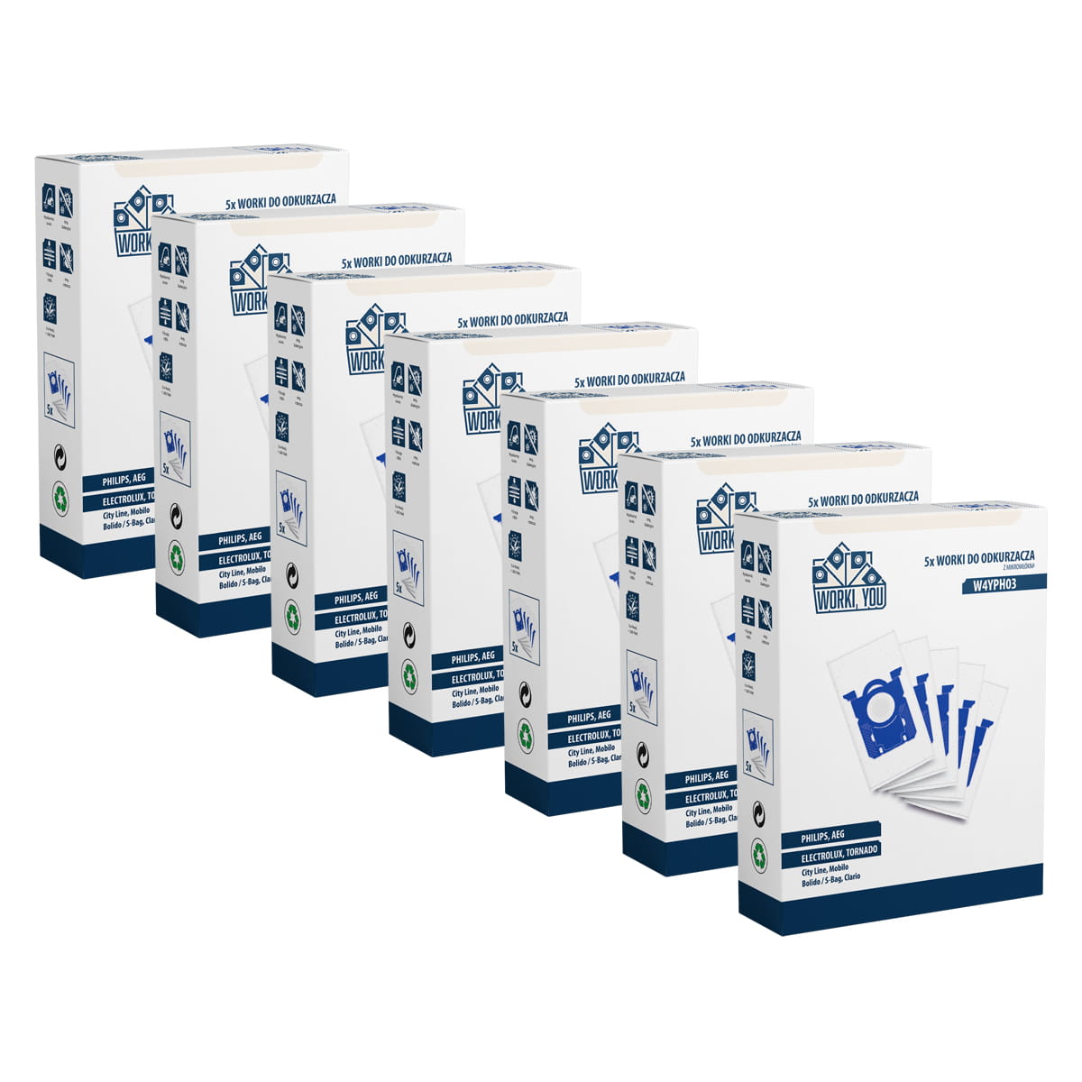 Worki do odkurzacza Electrolux Long Performance E201SM